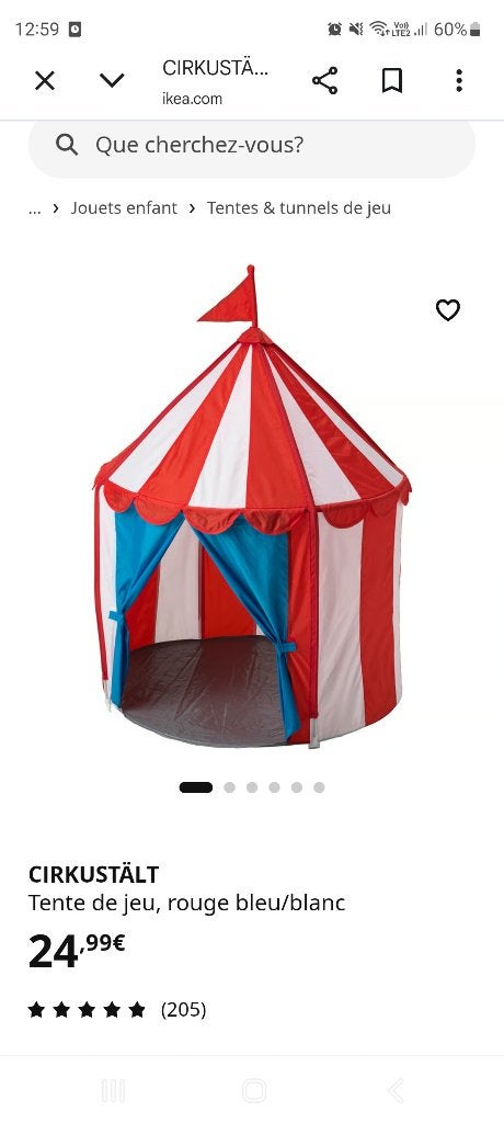 IKEA kindertent, Kinderen en Baby's, Ophalen, Gebruikt, Overige materialen