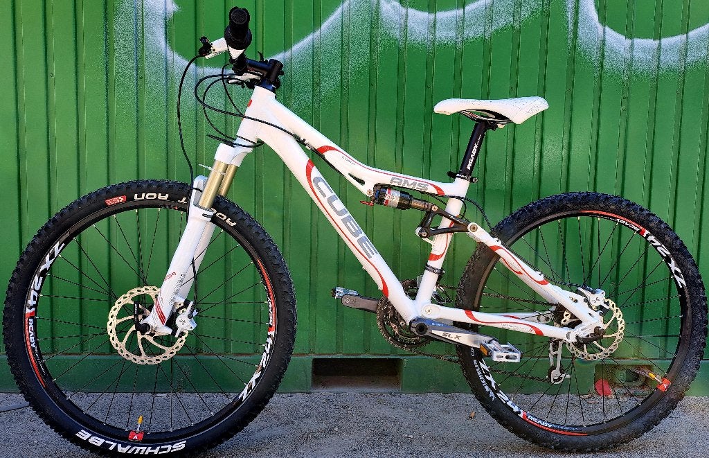 VTT CUBE AMS COMP full suspension 26" prix550€048981/3734, Fietsen en Brommers, CUBE AMS COMP 26POUCES, Zo goed als nieuw, Ophalen