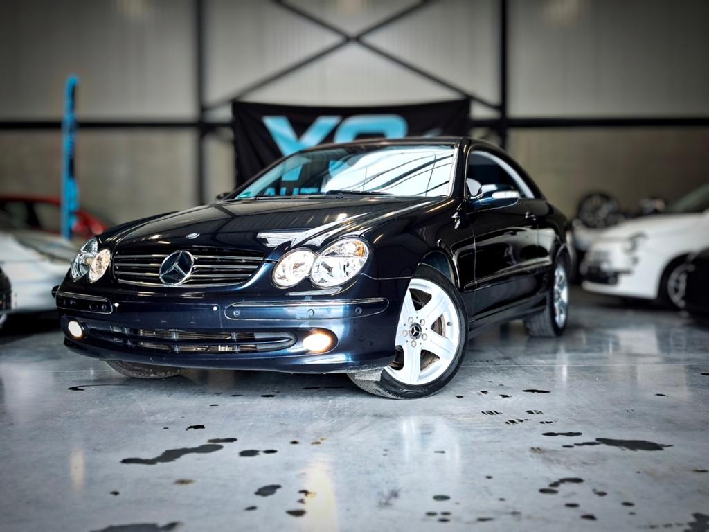 Mercedes-benz avantgarde clk 240 automaat, Auto's, Mercedes-Benz, Automaat, Blauw, Bedrijf, Onderhoudsboekje