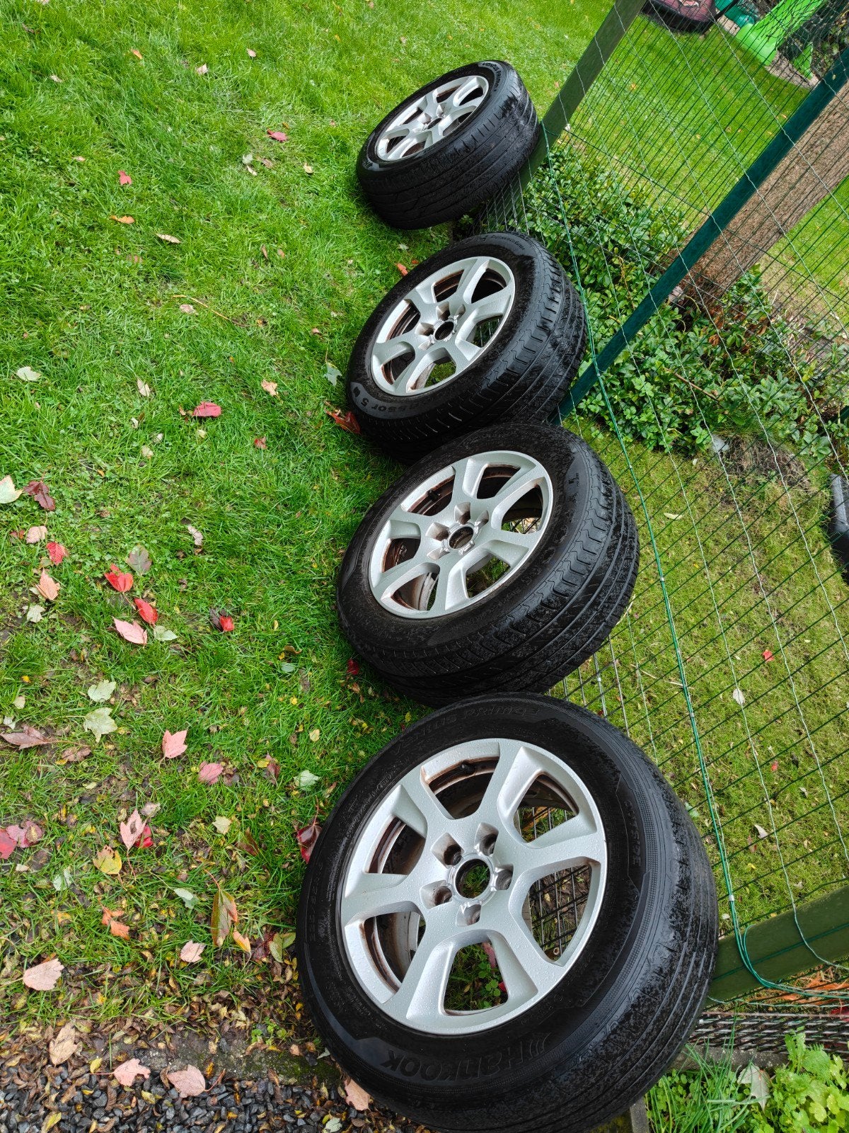 Originele 16 inch Audi A4 (B8) Velgen + Zomerbanden (5x112), Autos : Pièces & Accessoires, Pneus et Jantes, 16 pouces, Véhicule de tourisme