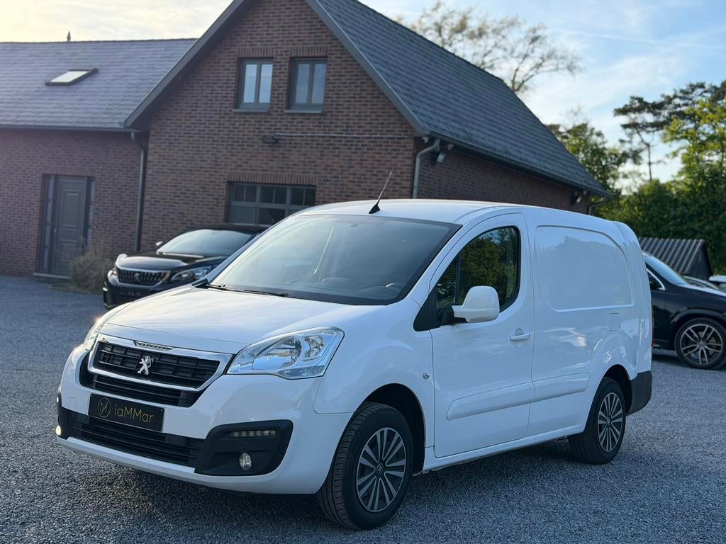 PEUGEOT PARTNER MAXI - BTW IN, Auto's, Stof, Wit, Bedrijf, 1560 cc