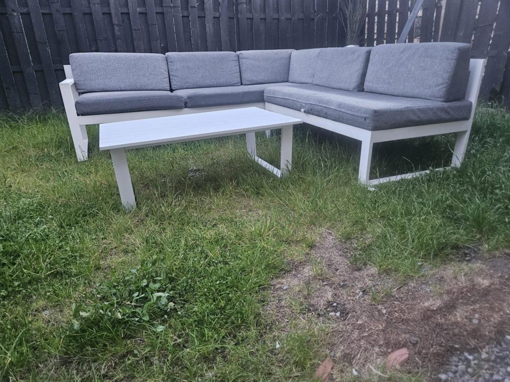 Salon de jardin en aluminium, Tuin en Terras, Ophalen of Verzenden, Zo goed als nieuw, Aluminium