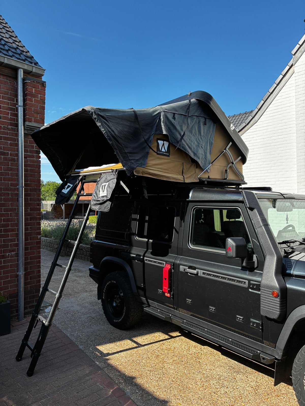 Daktent Vickywood Mighty oak 190 / Vickywood luifel 200x250, Ophalen, Gebruikt, Tot en met 4