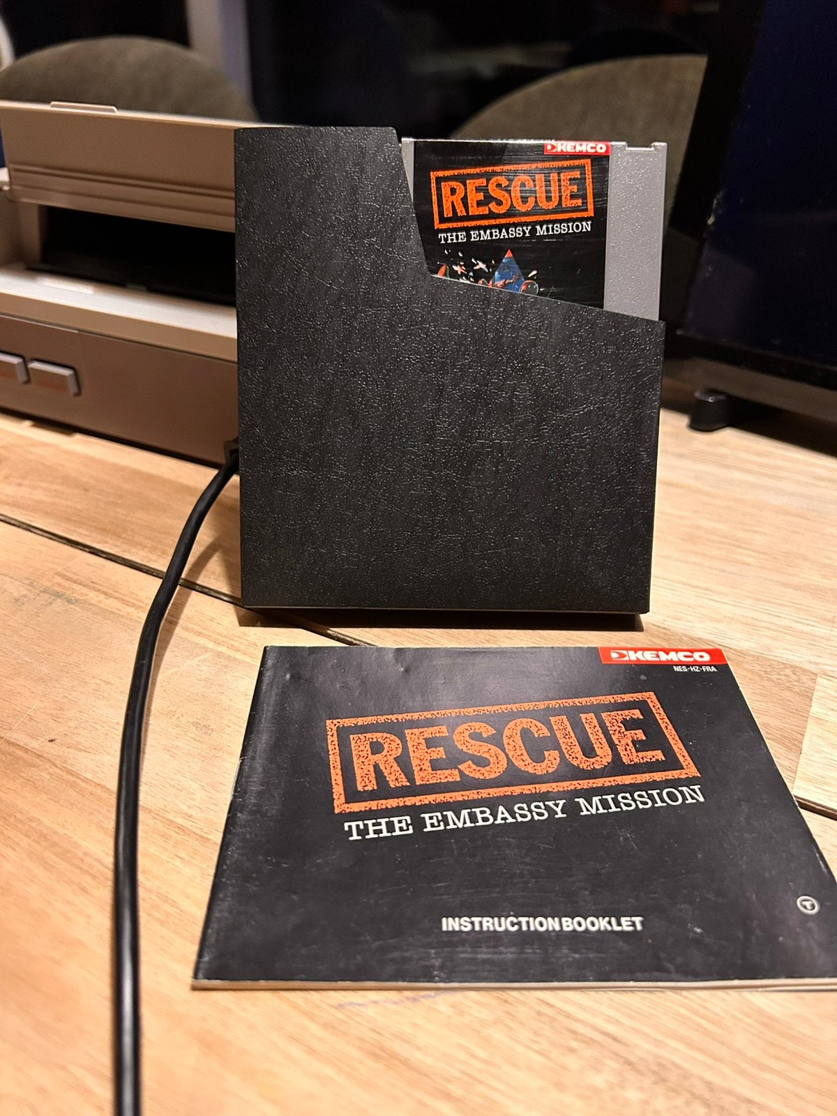 Nintendo NES game - rescue the embassy missioln, Games en Spelcomputers, Games | Nintendo NES, Ophalen of Verzenden, Zo goed als nieuw