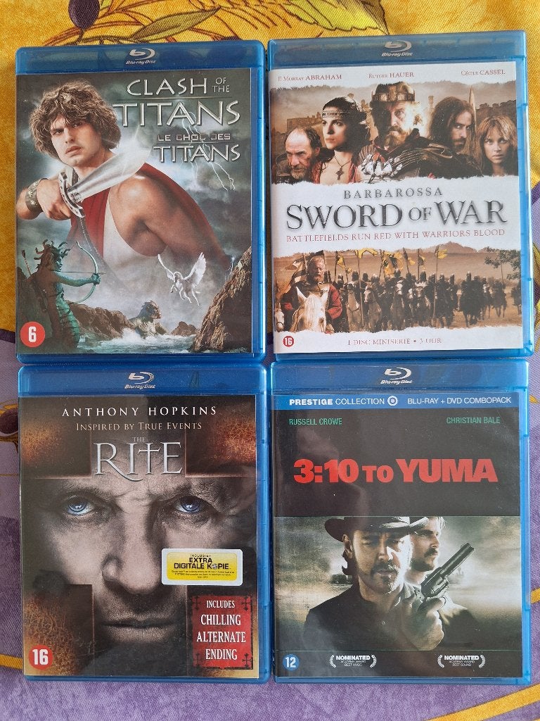 Lot van 8 Blu Ray DVD's, Cd's en Dvd's, Ophalen of Verzenden, Zo goed als nieuw, Actie