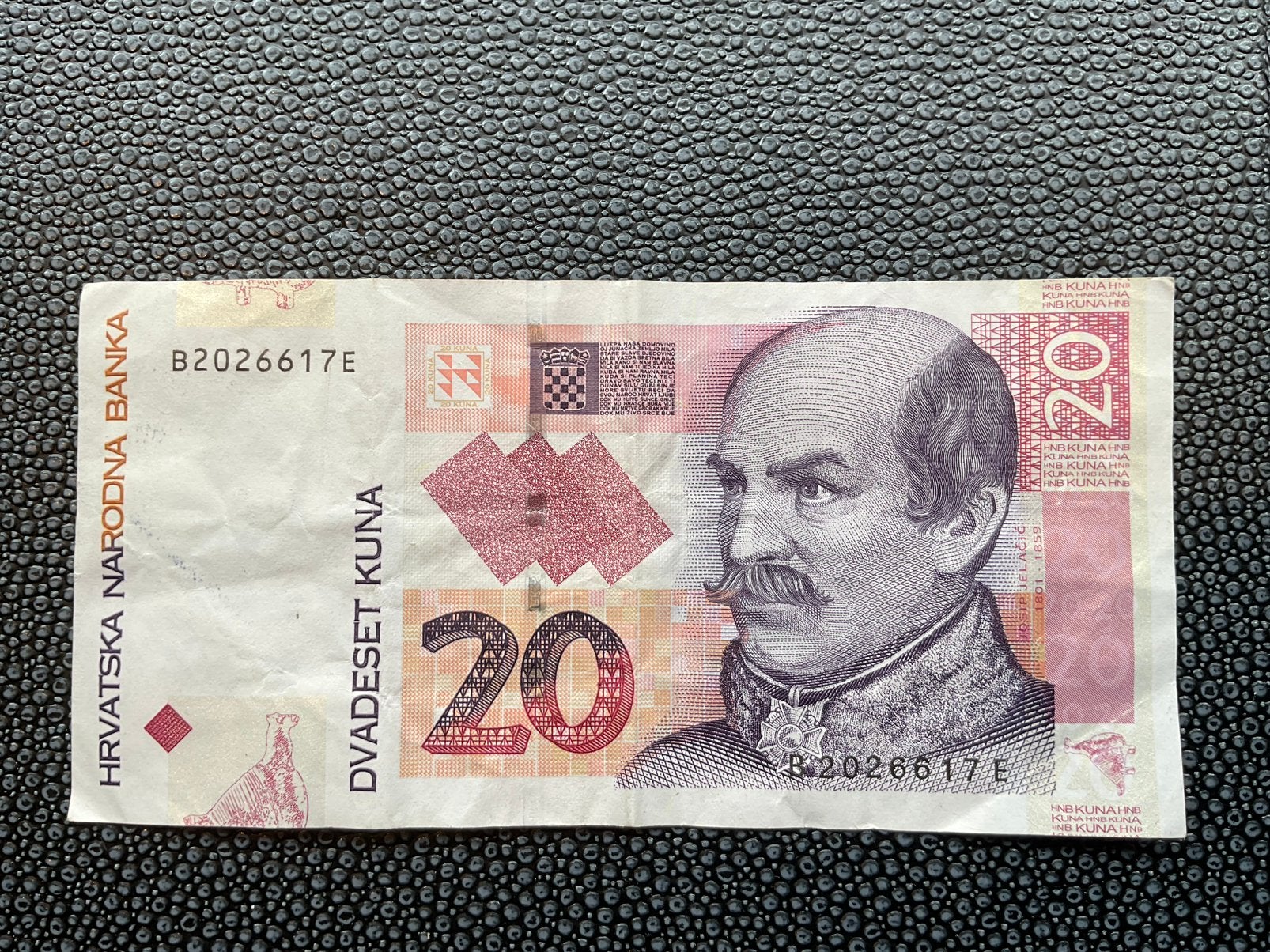 Kroatië - prachtig bankbiljet van 20 Kroatische Kuna - 2012, Postzegels en Munten, Verzenden, Overige landen, Los biljet