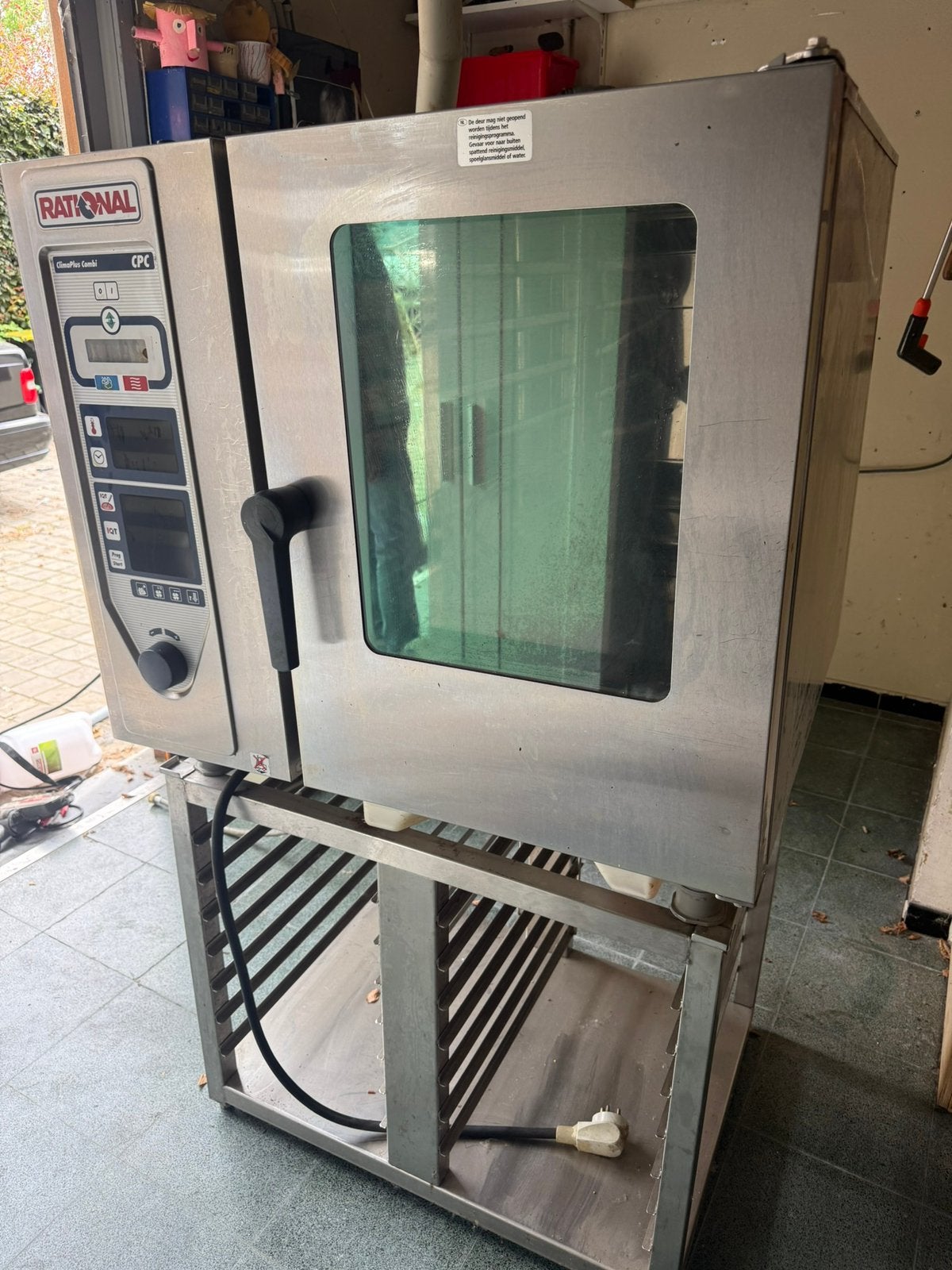 Combi steamer rational clima plus, Ophalen