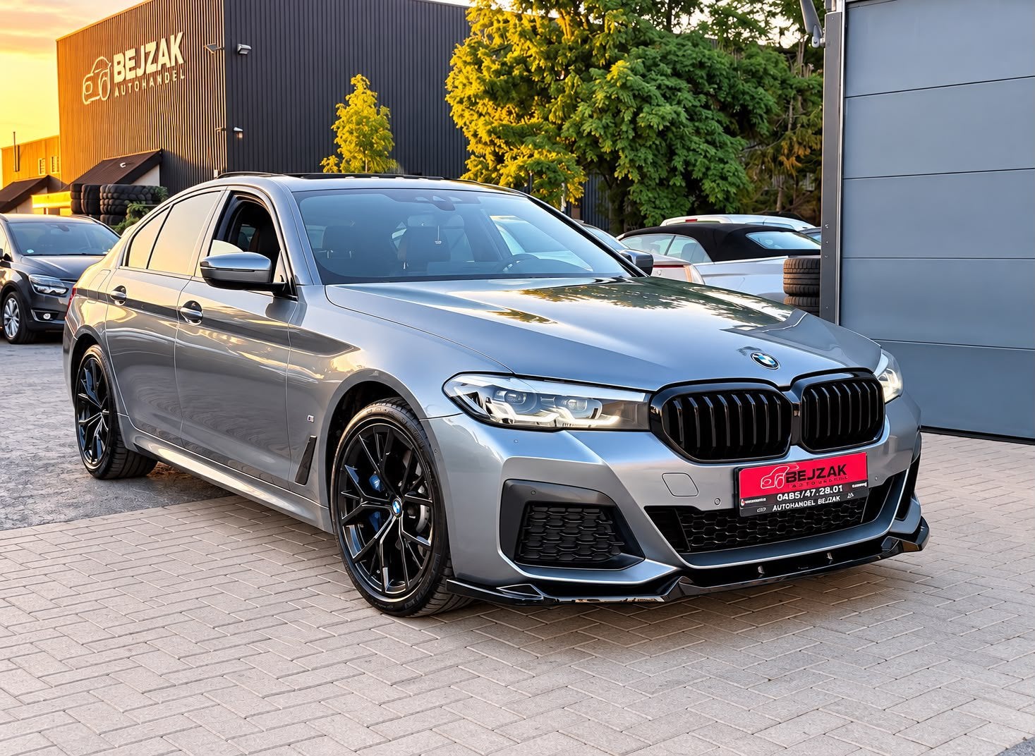Bmw 530e xDrive M-Pack Plug in Hybrid Face-Lift 292PK, Auto's, Automaat, Euro 6, Zwart, 360° camera