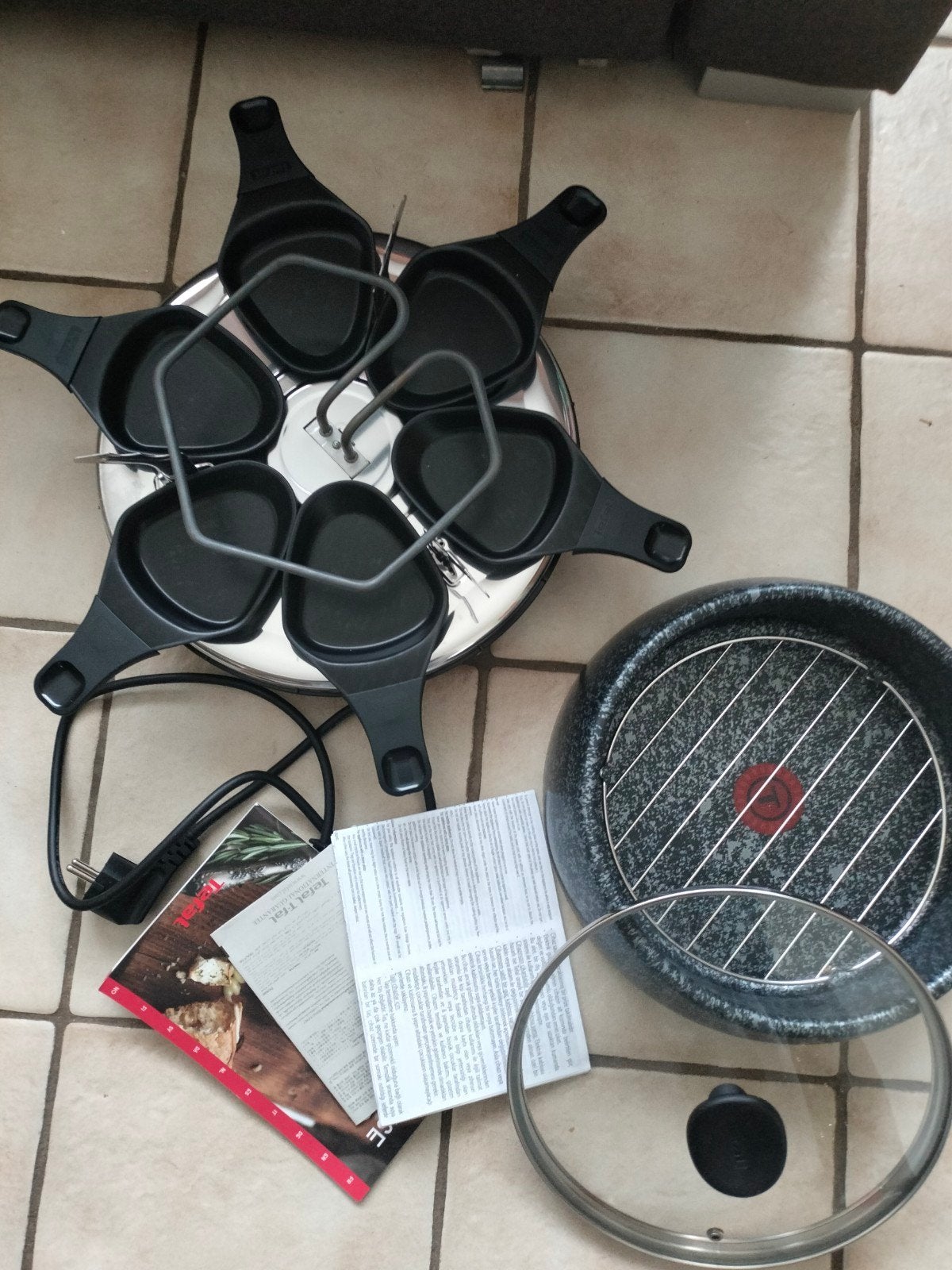 Gourmet stel, Electroménager, Appareils à gourmet, Enlèvement, Comme neuf, 4 à 7 personnes