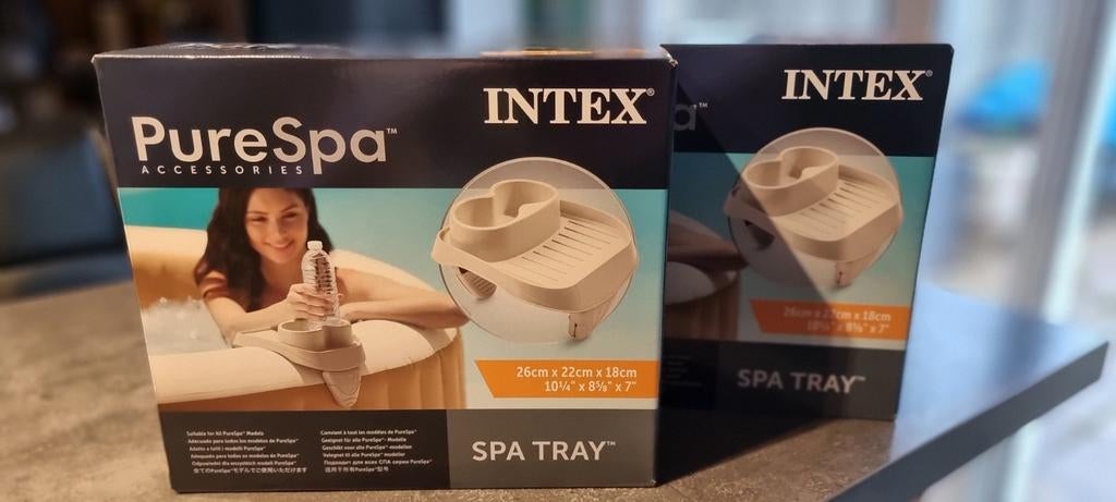 4stuks Intex PureSpa nieuw bad tray, Ophalen of Verzenden, Nieuw, Vast