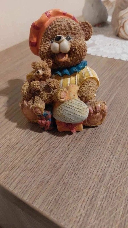 spaarpot : Moeder beer met kleintje, Verzamelen, Ophalen of Verzenden, Zo goed als nieuw, Dier