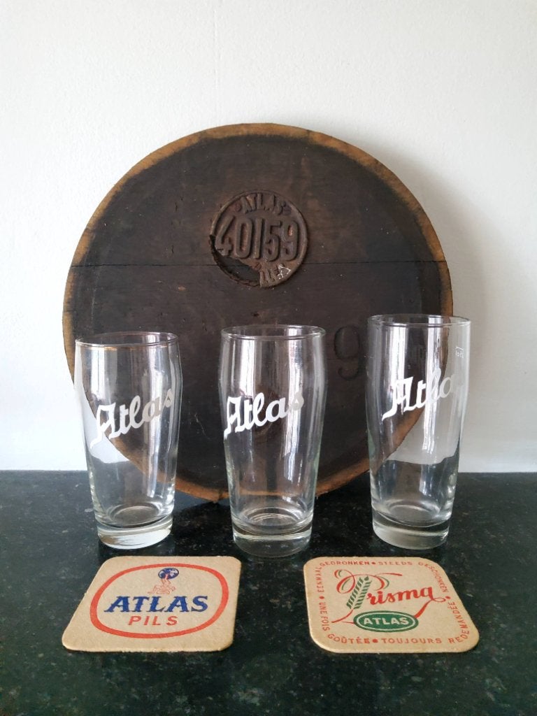 Brouwerij Atlas, Verzamelen, Biermerken, Ophalen, Zo goed als nieuw, Overige typen