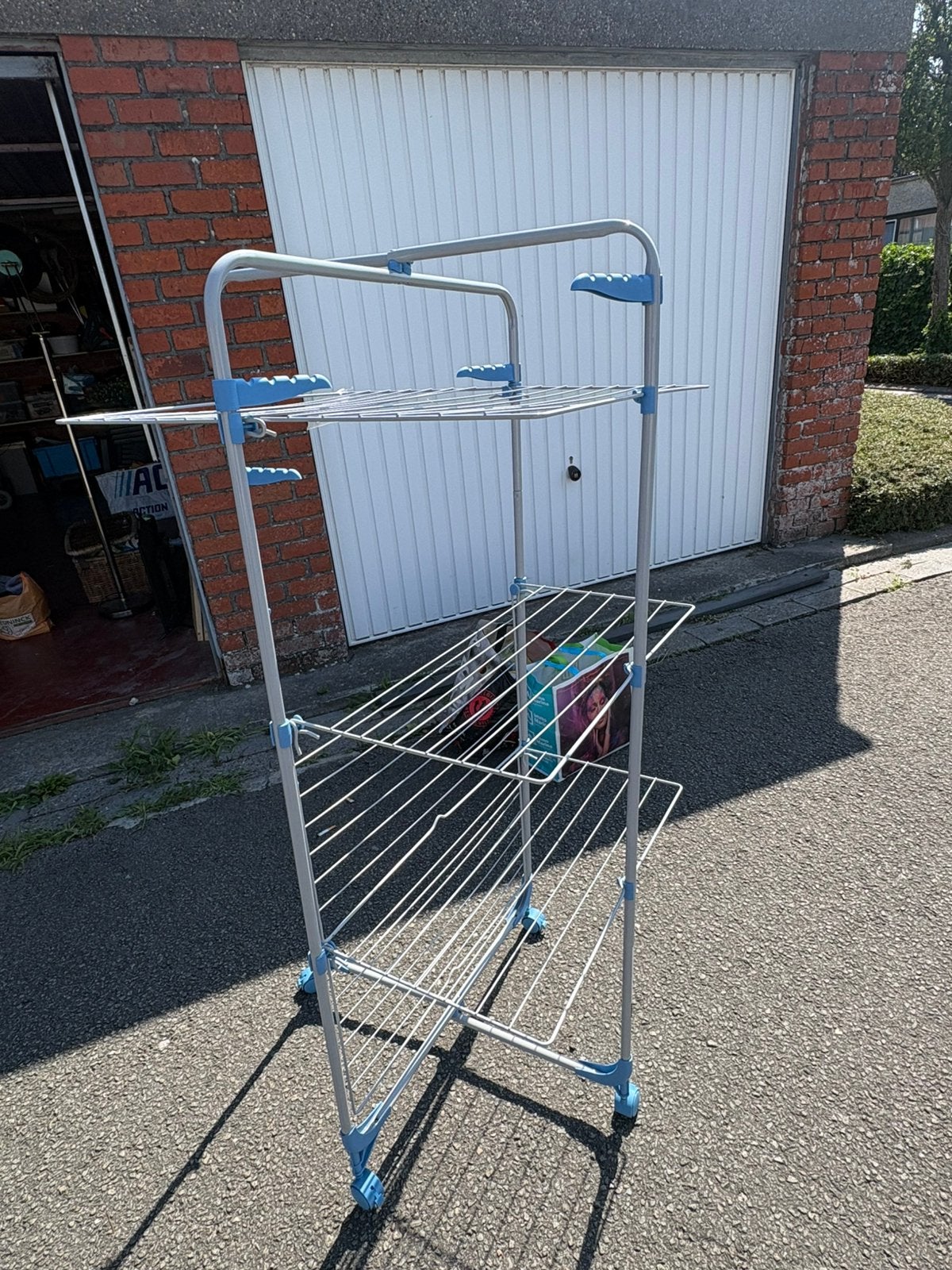 Wasrek, Tuin en Terras, Droogmolens en Wasrekken, Ophalen, Zo goed als nieuw, Wasrek