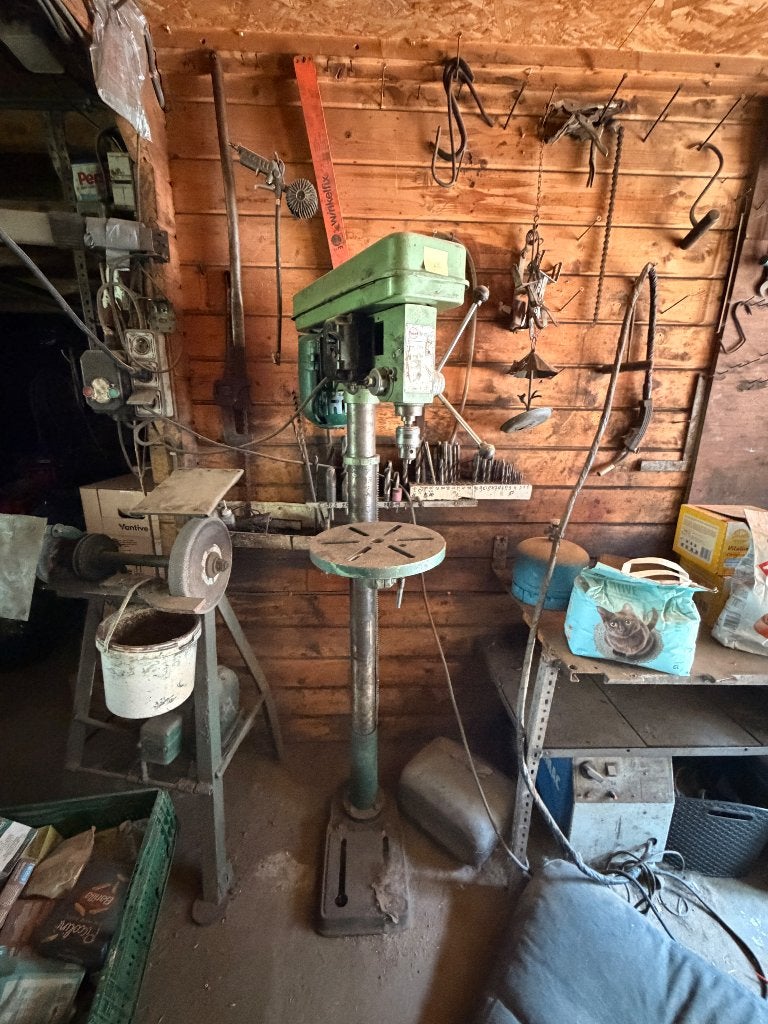 Kolomboormachine Perel, Ophalen, Gebruikt, 400 tot 600 watt, Kolomboormachine