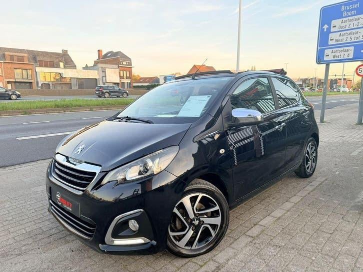 Peugeot 108 Open Air *ROLAND GARROS* 2015 1.2i Navi Camera, Auto's, Peugeot, Bedrijf, Te koop, ABS, Adaptive Cruise Control, Airbags