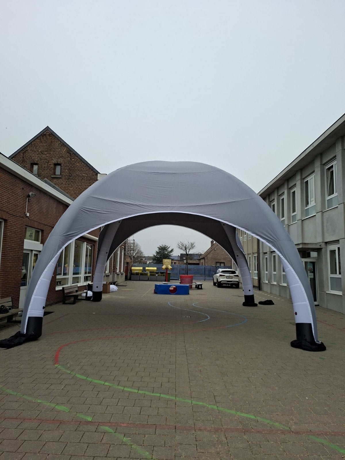 Q-dome tent, Tuin en Terras, Ophalen, Opvouwbaar, Overige typen, 6 meter of meer