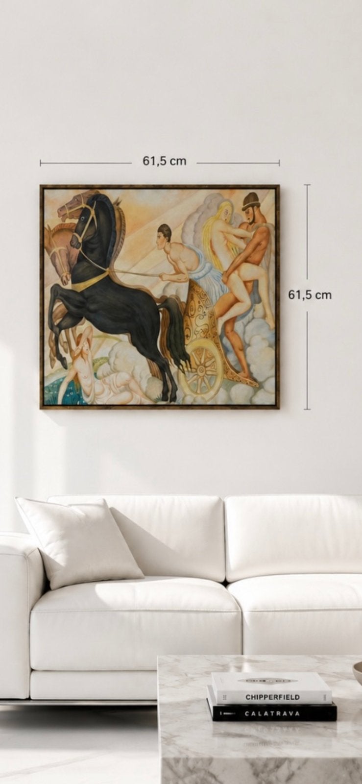 Beau Tableau,peinture sur toile : l’enlèvement !!, Antiquités & Art, Art | Peinture | Moderne, Enlèvement