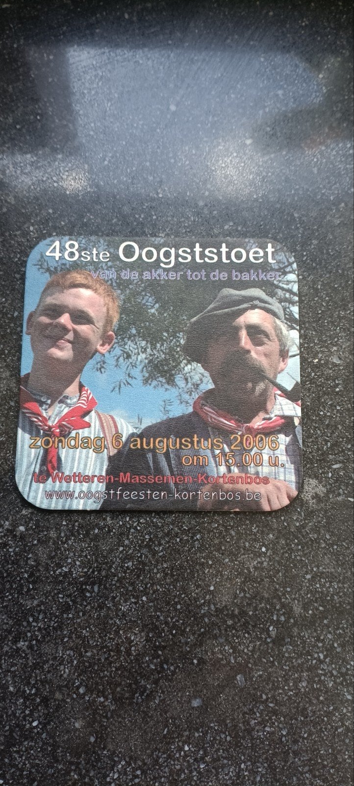 Bierviltje 48ste oogststoet 2006, Verzamelen, Ophalen of Verzenden