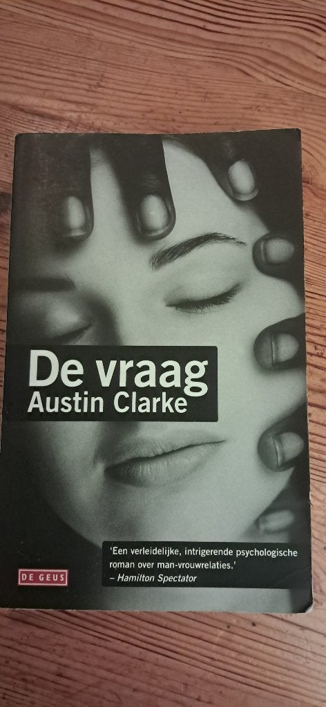 Roman psychologische 'De vraag', Ophalen, Zo goed als nieuw, Austin Clark