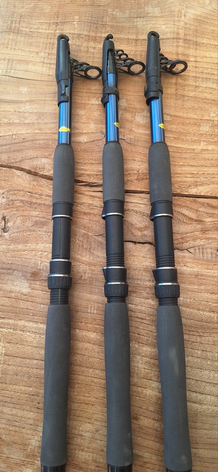 3 Nieuwe arca telescoop hengels., Ophalen, Nieuw, Werphengel