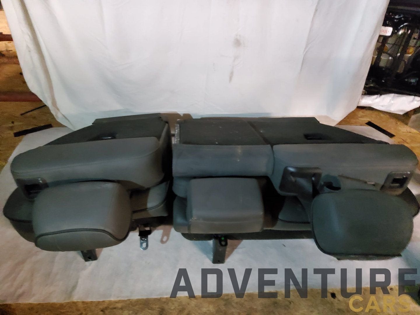 Range Rover L322 Achterbank donkergrijs leder, Auto-onderdelen, Interieur en Bekleding, Land Rover, Gebruikt, Ophalen of Verzenden