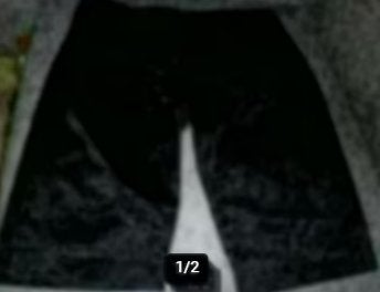 Bermuda noir satiné à poche taille 40, Kleding | Dames, Broeken en Pantalons, Maat 38/40 (M), Kort, Zwart, Ophalen of Verzenden