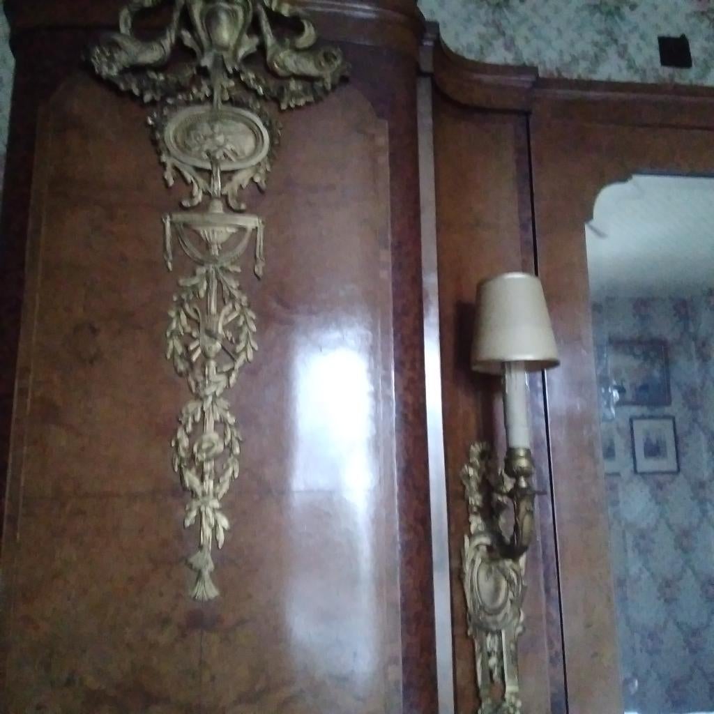Antieke massieve De Coene slaapkamer wortel fineer, Antiek en Kunst, Antiek | Meubels | Kasten, Ophalen
