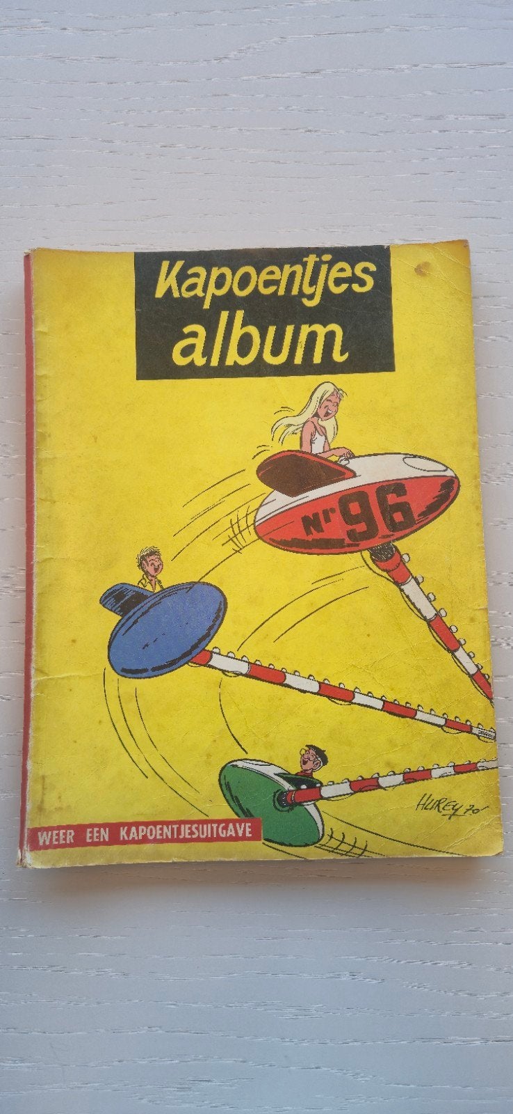 Kapoentjes album nr.96, Ophalen, Gelezen, Hurey