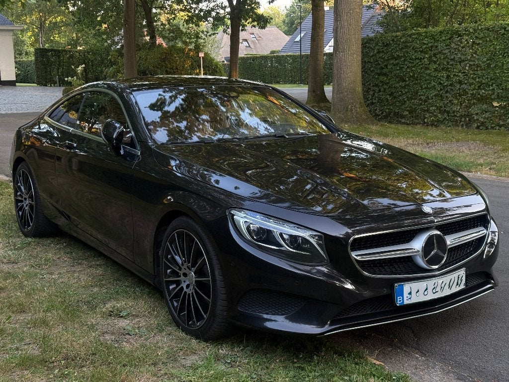 Mercedes S-Klasse Coupe S500, Auto's, Automaat, 4 zetels, Parkeerassistent, Zwart