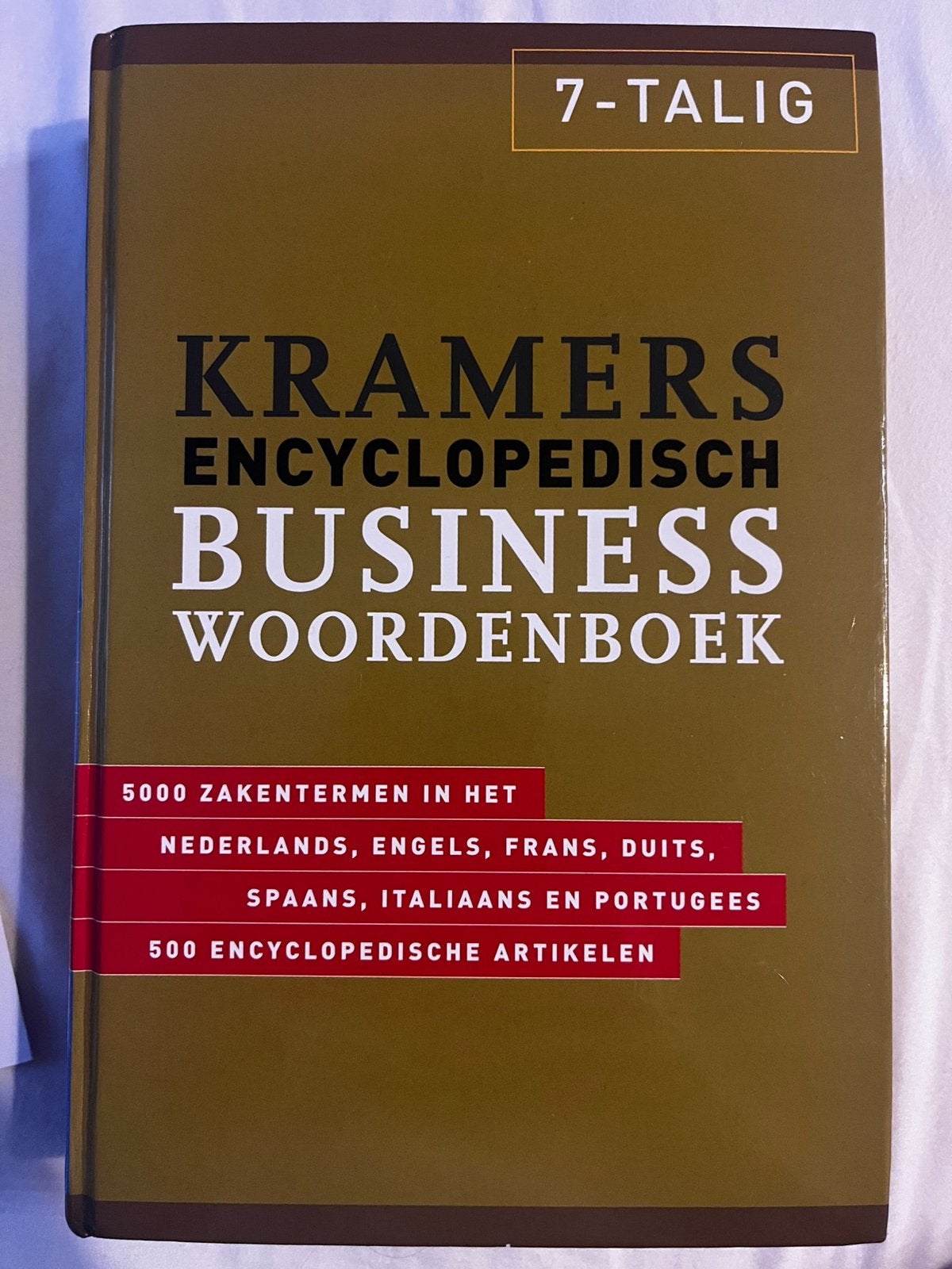 Kramers encyclopedisch business woordenboek, Livres, Dictionnaires, Néerlandais, Comme neuf, Enlèvement, Kramers