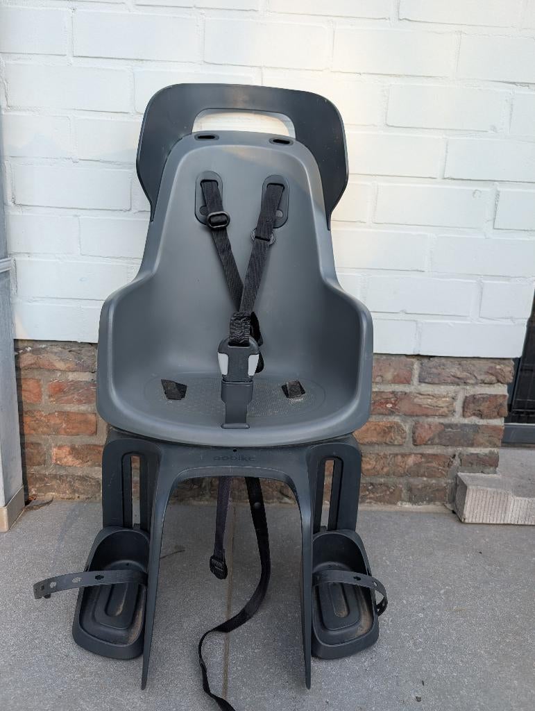 Fietsstoeltje Bobike Go Macaron Grey 9-22kg, Ophalen, Achterzitje, 9 t/m 18 kg, Bobike