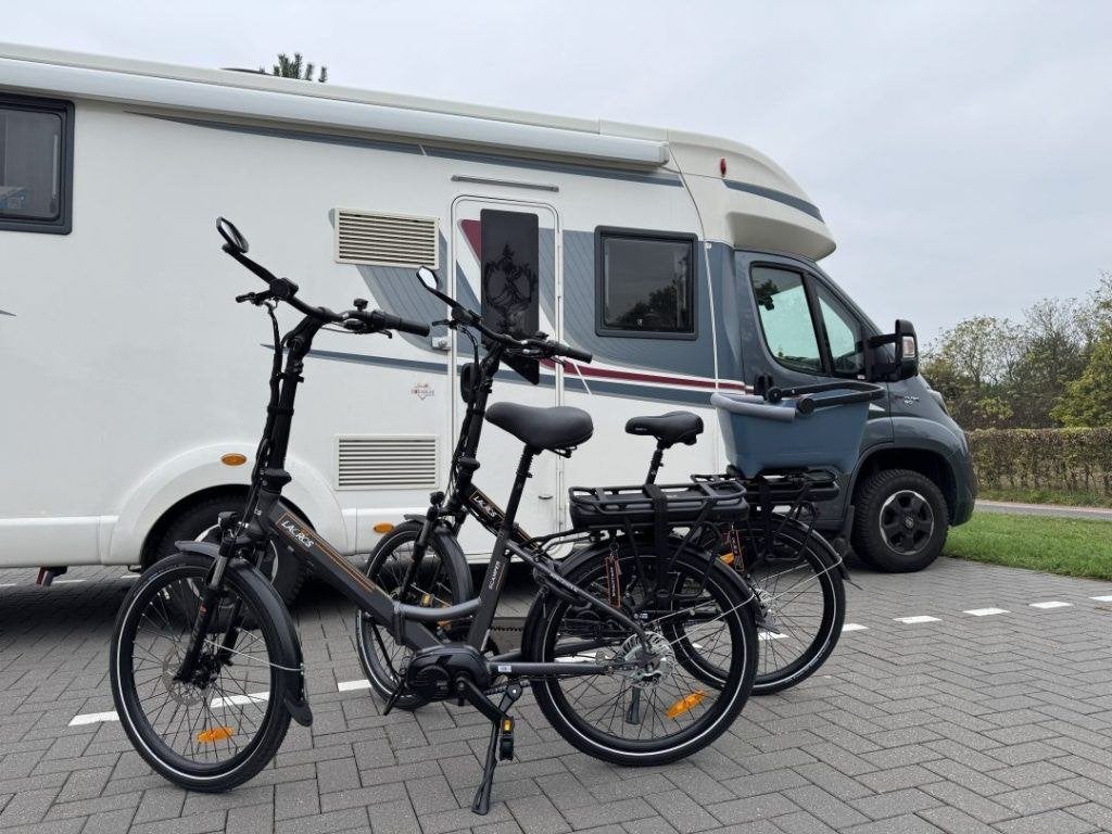 Gevraagd 1 of 2 Electrische vouwfietsen, Ophalen, Gebruikt