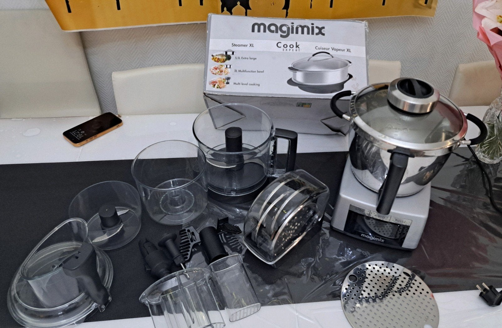 Magimix cook expert 1700 watts avec beaucoup d'accessoires, Enlèvement ou Envoi, Utilisé