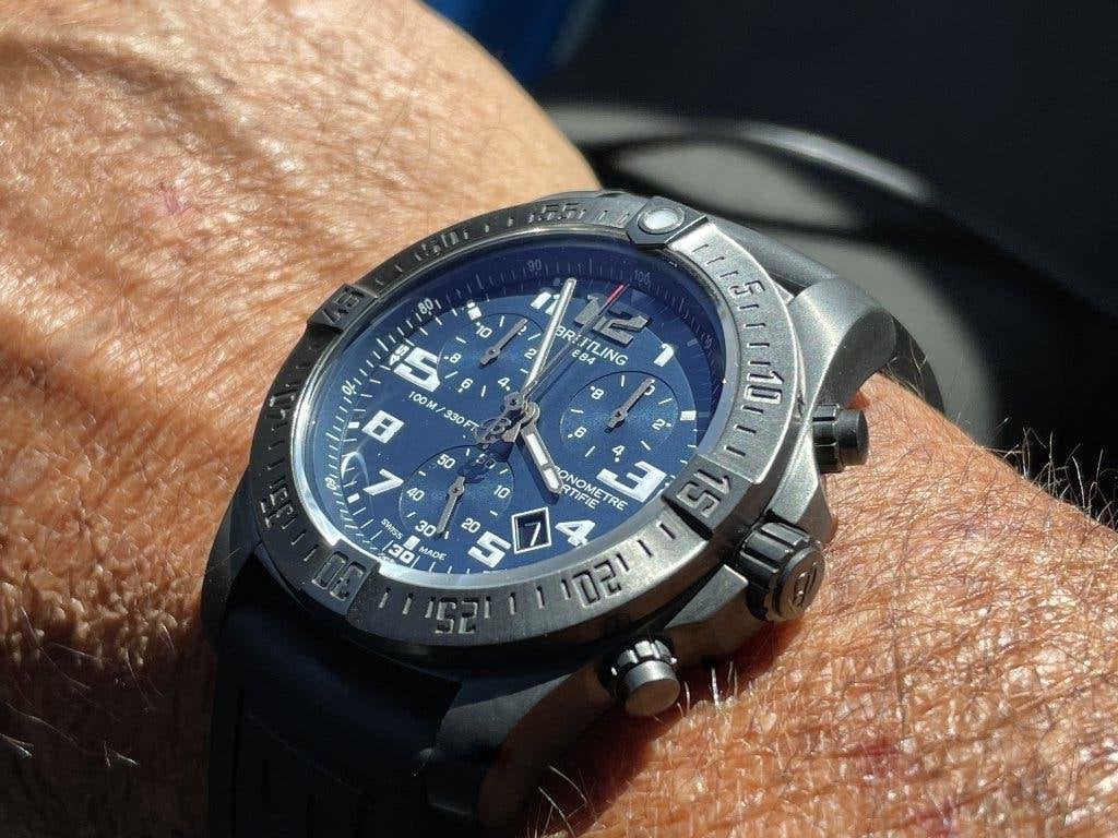 Breitling Chronospace Evo Night Mission, Bijoux, Sacs & Beauté, Montres | Hommes, Montre-bracelet, Breitling, Comme neuf, Enlèvement