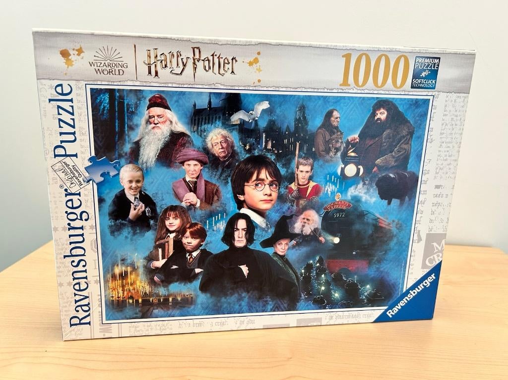 Harry Potter puzzel 1000 st., Ophalen of Verzenden, Zo goed als nieuw