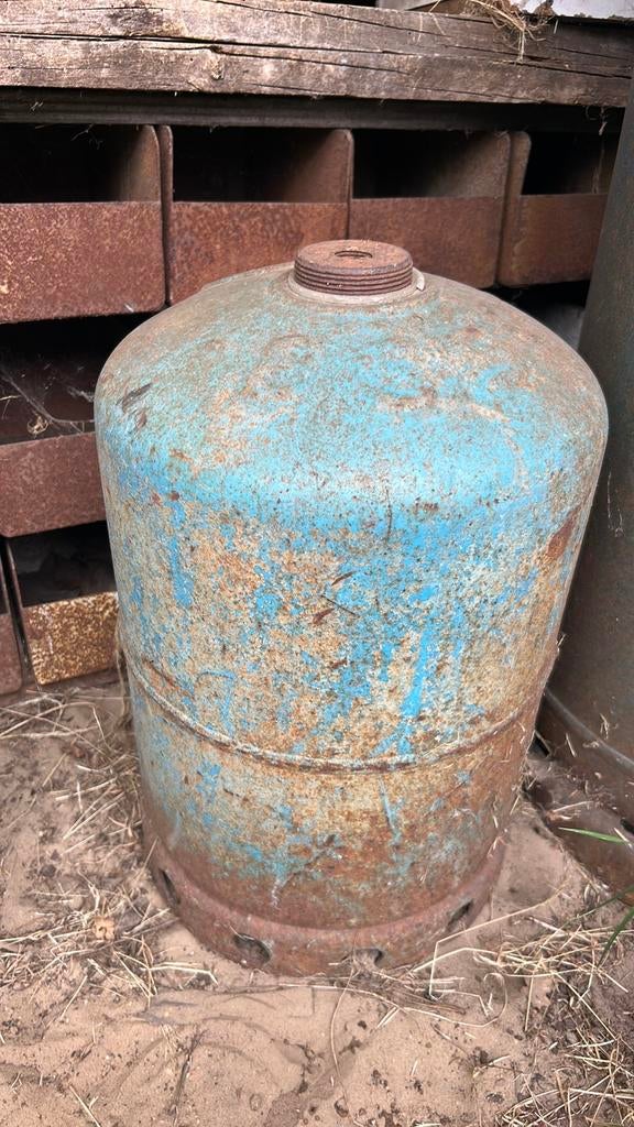 Gasfles zonder dop, Tuin en Terras, Tuinhaarden, Ophalen, Zo goed als nieuw