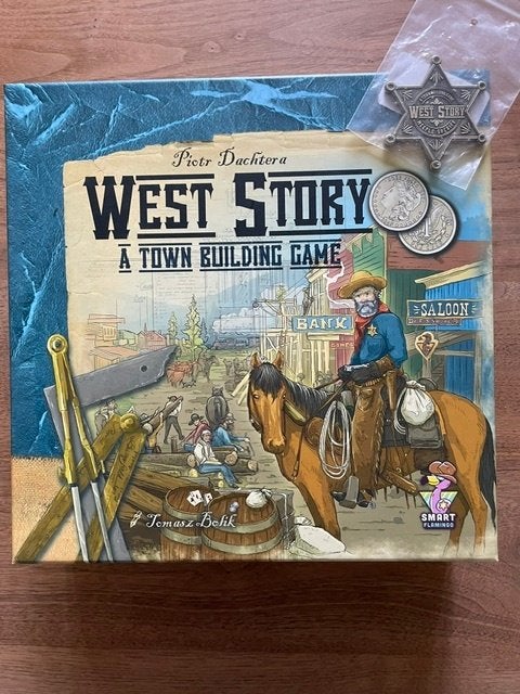 Bordspel West Story Kickstarter, Ophalen of Verzenden, Zo goed als nieuw