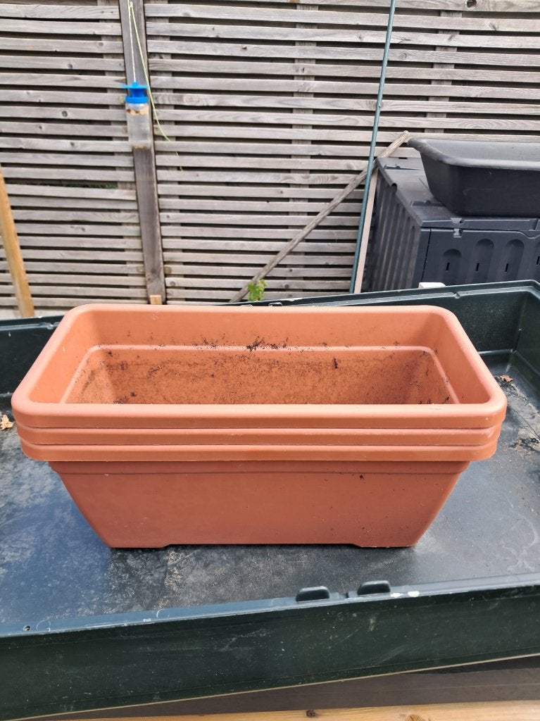 bloembakken, Tuin en Terras, Ophalen, Kunststof, Minder dan 60 cm, Zo goed als nieuw