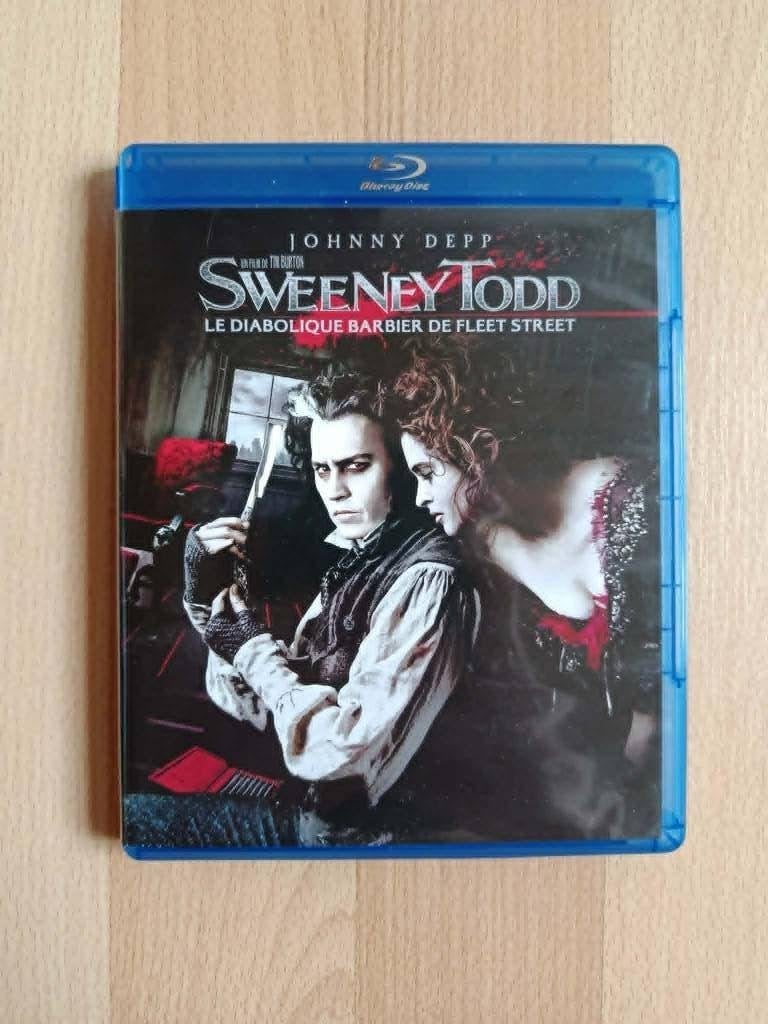 Sweeney Todd bluray, Cd's en Dvd's, Ophalen, Gebruikt, Vanaf 16 jaar, Blu-ray