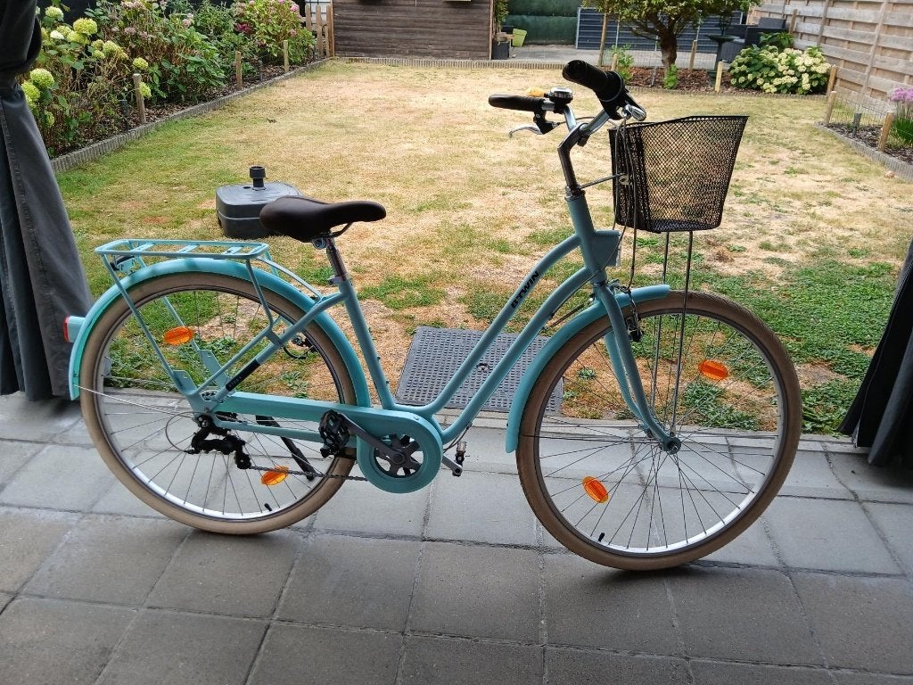 fiets decatlon zo goed als nieuw, Vitesses, Frein sur jante, Comme neuf, Enlèvement