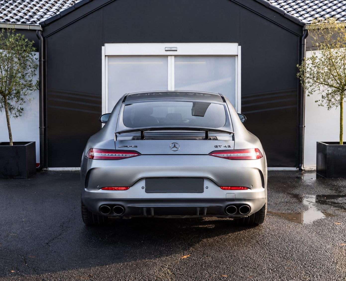 TE KOOP – Mercedes-AMG GT 43 4MATIC Turbo, Autos, Argent ou Gris, Achat, 5 portes, Automatique