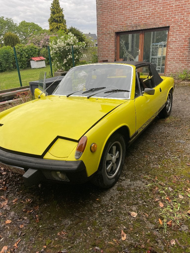Porsche 914, Auto's, Porsche, Particulier, Overige modellen, Radio, Benzine, Euro 1, Cabriolet, 2 deurs, Handgeschakeld, Geel