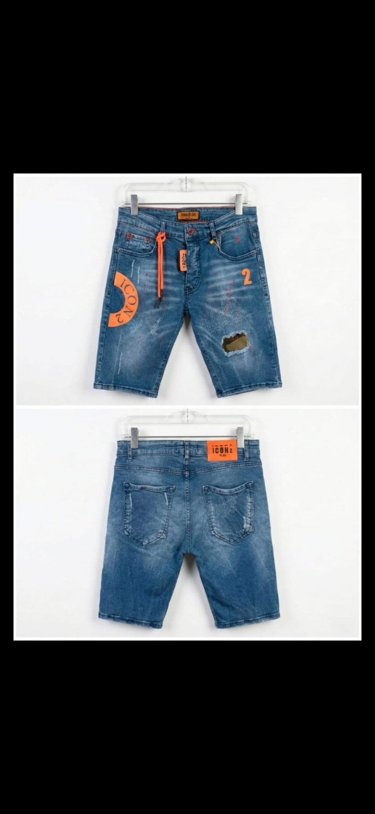 Shorts Icone de différentes tailles, Enlèvement ou Envoi, Neuf, Bleu