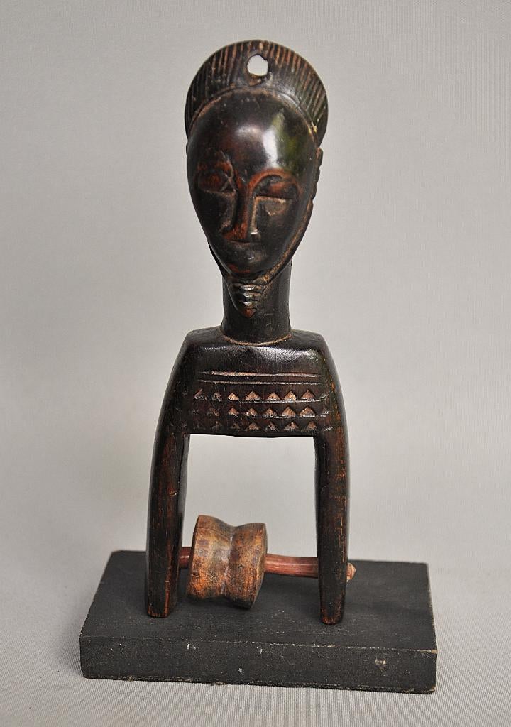 Poulie à tisser Baule à bobine - Côte d'Ivoire, Antiquités & Art, Art | Art non-occidental, Enlèvement ou Envoi