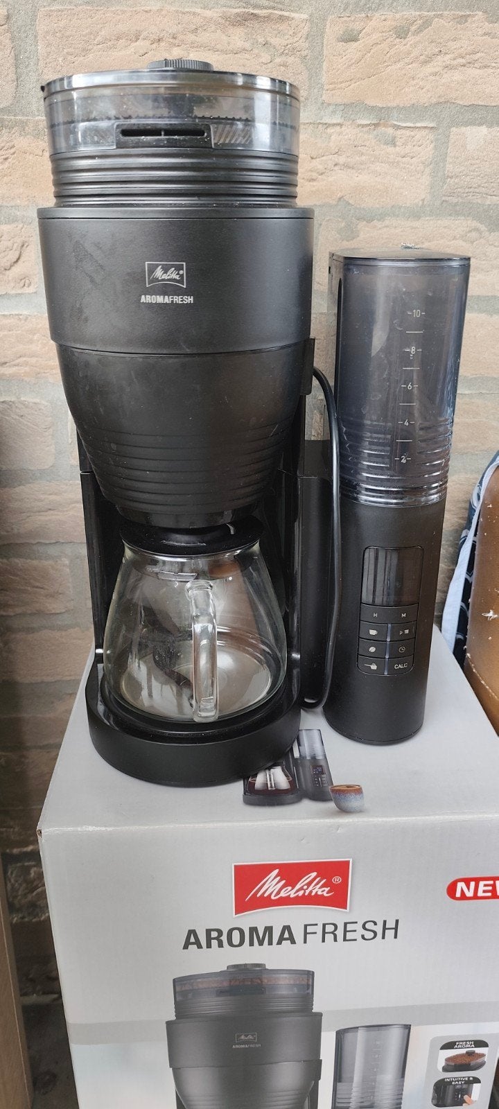 cafetière, Electroménager, Réservoir d'eau amovible, Enlèvement ou Envoi, Café moulu, Utilisé