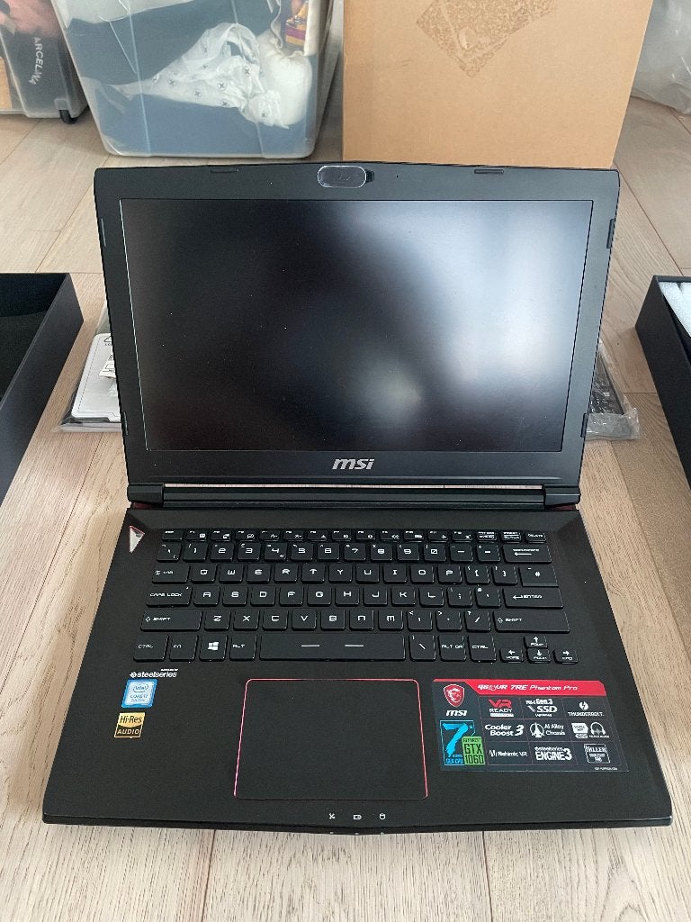 MSI Laptop, Computers en Software, Ophalen, Met videokaart, 2 tot 3 Ghz, Qwerty