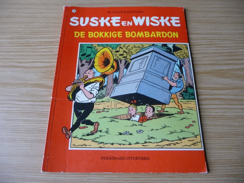 Suske & Wiske 160. De bokkige bombardon EERSTE DRUK €3, Enlèvement ou Envoi, Willy Vandersteen, Une BD, Comme neuf