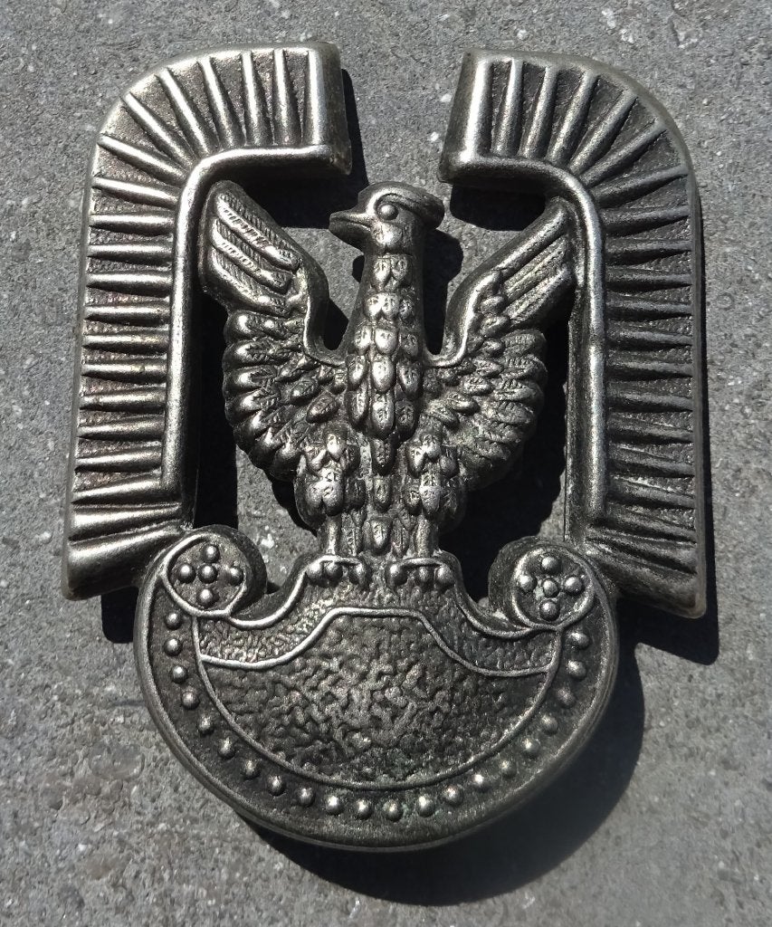 POLOGNE - FORCES ARMEES - INSIGNE, Envoi, Armée de terre, Emblème ou Badge