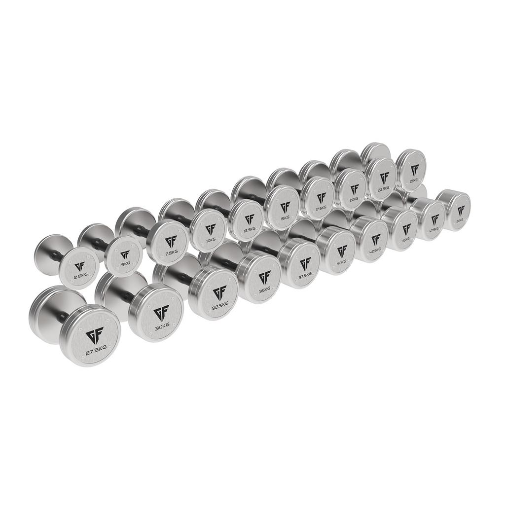 Ensemble d'haltères X2-2C, 1050 kg, kit complet, GymFactory, Sports & Fitness, Envoi, Neuf, Bras, Haltère