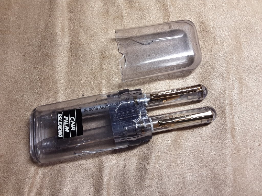 Marksman Original clear set FP/RB, Collections, Stylos, Ensemble de stylos, Parker, Avec boîte, Comme neuf